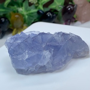 38.幻想的な色合い☆ヤオガンシャン産・パープルフローライト原石