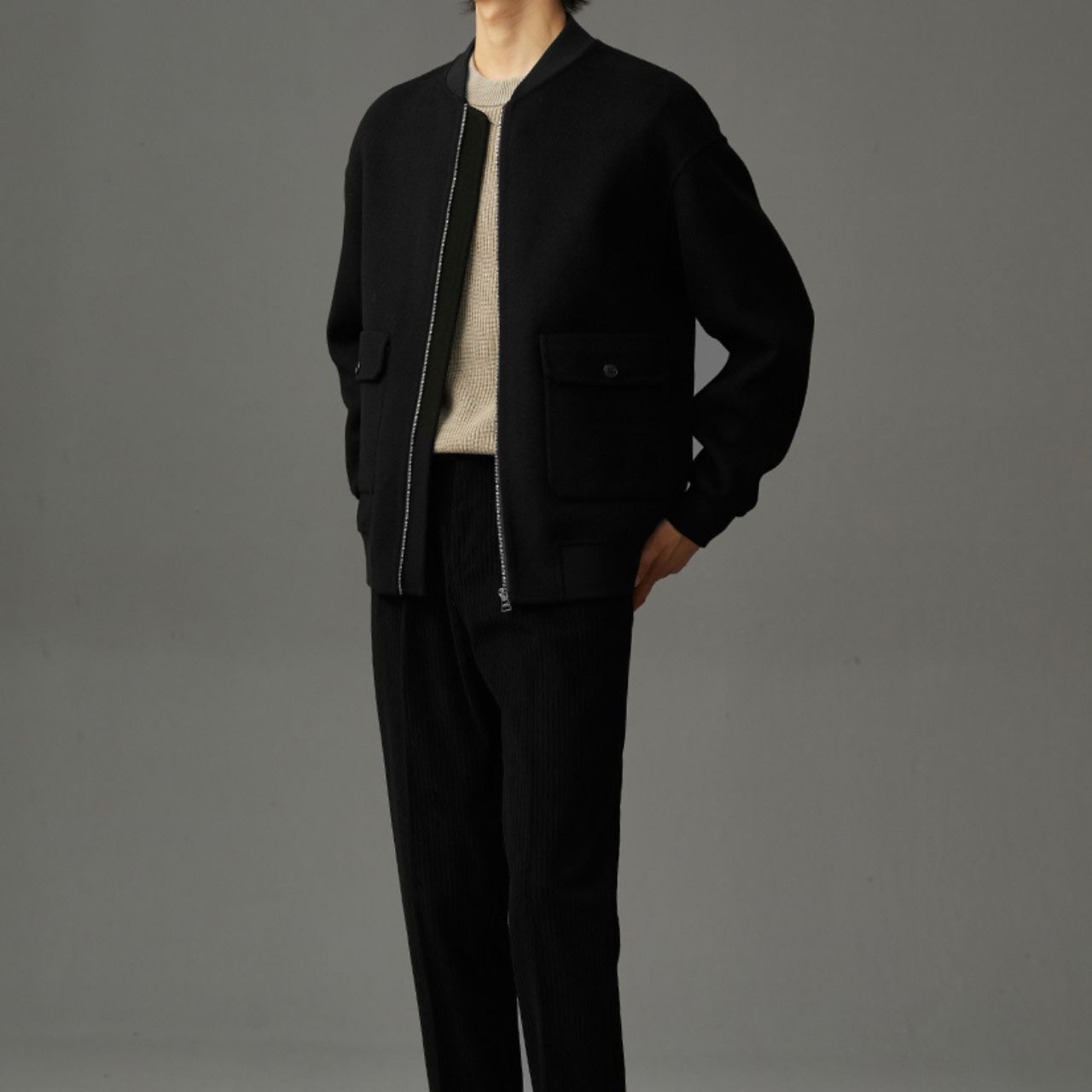 シンプルモードブルゾン　MT0110050