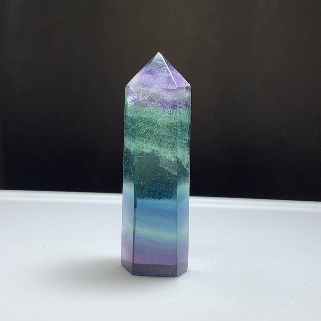 01.透明☆グラデーションフローライト ミニポイント