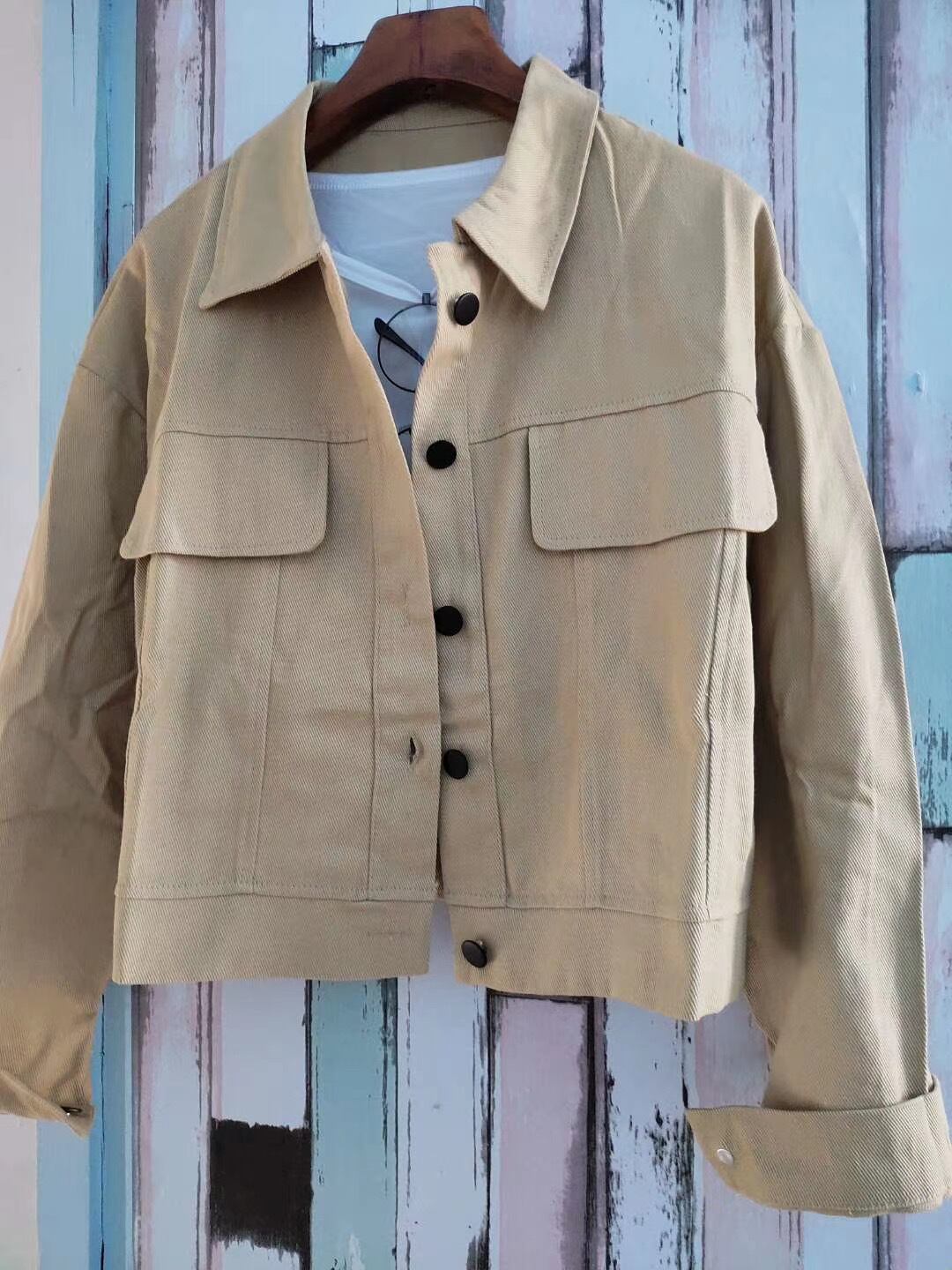 カジュアルミリタリージャケット