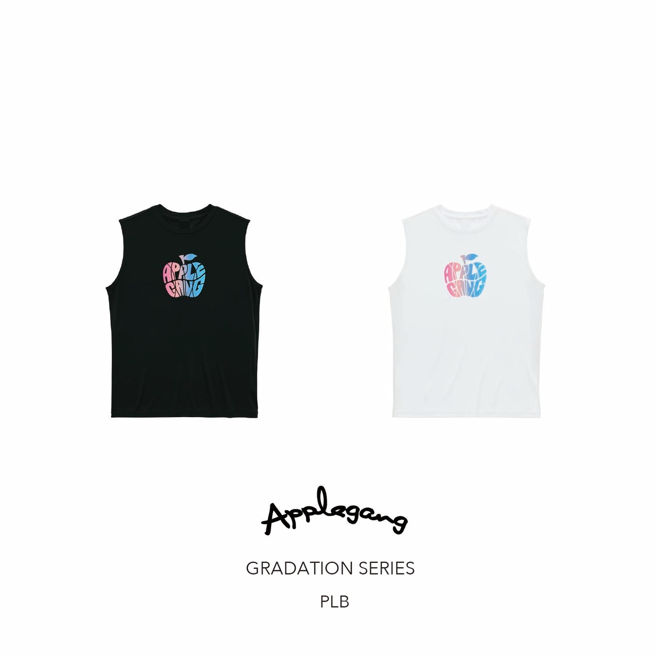 GRADATION SERIES ノースリーブ APPLEGANGロゴ