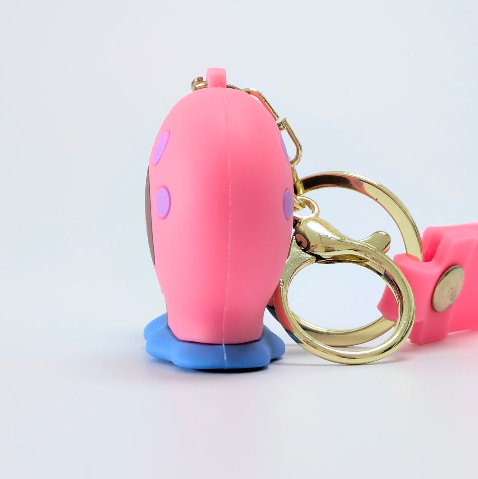 【 SpongeBob SquarePants（ スポンジボブ ）】 『 ゲイリー・ザ・スネイル / ゲイリー 』3D Rubber KeyHolder / 3Dラバーキーホルダー〚アメリカン雑貨 アメトイ〛