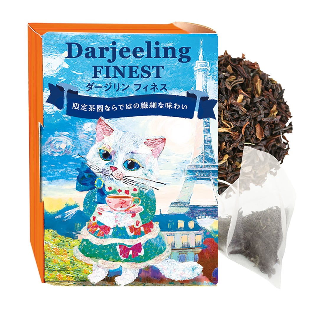 新発売☆猫がくれた紅茶時間【人気フレーバー4種入り Book型ギフト