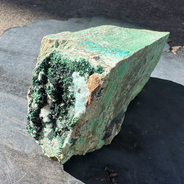 Chrysocolla malachite
