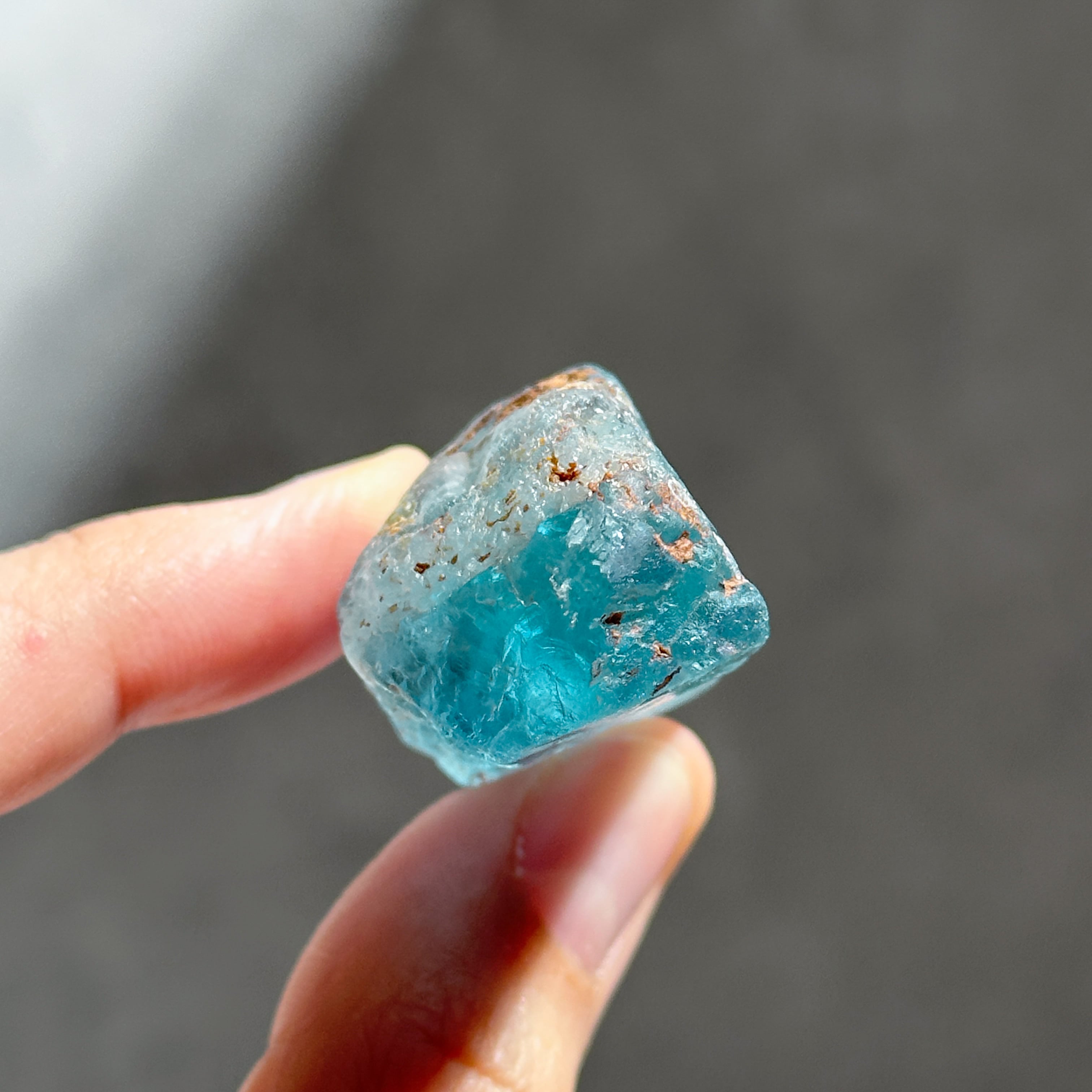 ブルー、グリーンフローライト 原石56◇ Fluorite ◇天然石・鉱物