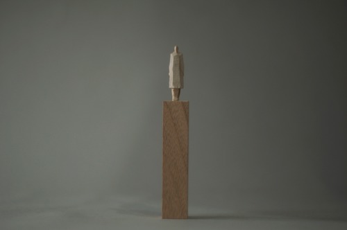 (046)wood figure-mini台付_020