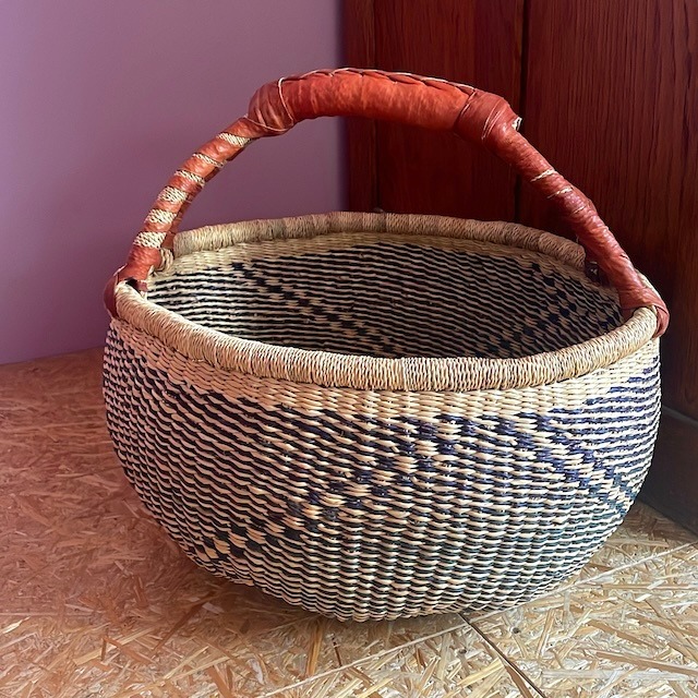 Bolga Baskets M Φ約35cm ボルガバスケット ブルキナバスケット