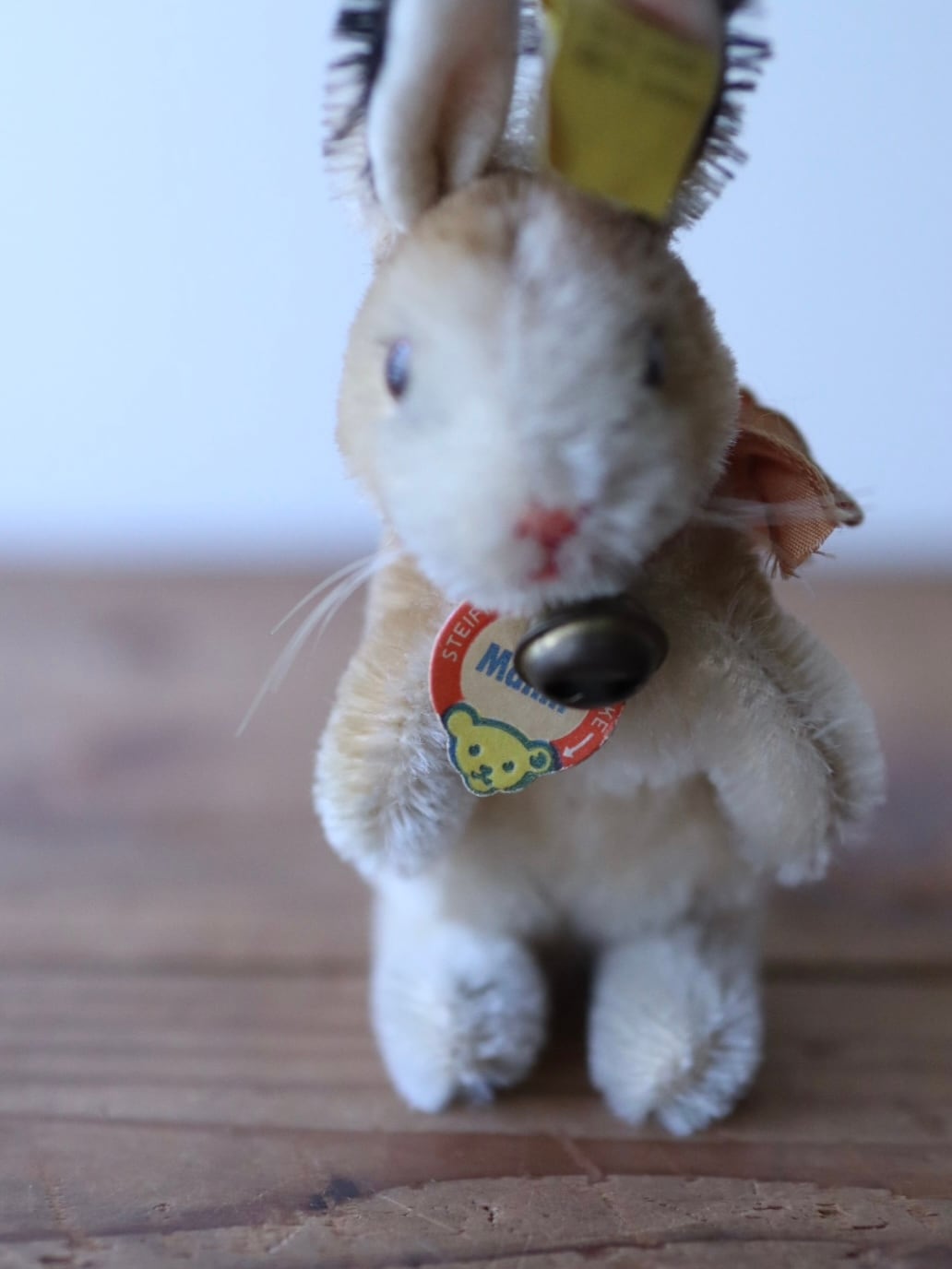 ヴィンテージ シュタイフうさぎ Steiff Manni 10㎝ ② | ぷちアンティーク