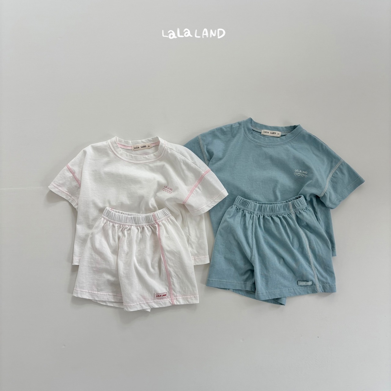 【取寄/韓国直送】LALALAND 26/SM （Kids）ポイントハーフパンツ｜夏服｜韓国子供服
