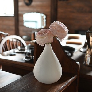 フラワーベース〈陶器・花瓶・花器・ドライフラワー・オブジェ 〉113338