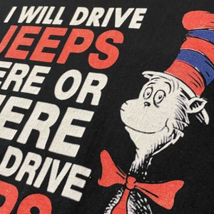 【GILDAN】Cat in the Hat Tシャツ JEEPS ロゴ プリント XL ビッグサイズ US古着