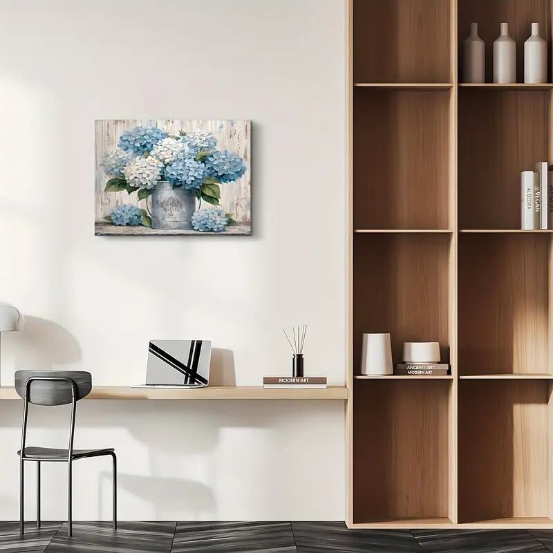 インテリア絵画 アートパネル あじさい キャンバス 壁飾り ウォール