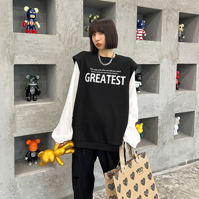 トップス スプリングシャツ ロング 春物 ラブタオタオダレンハウス19204587762