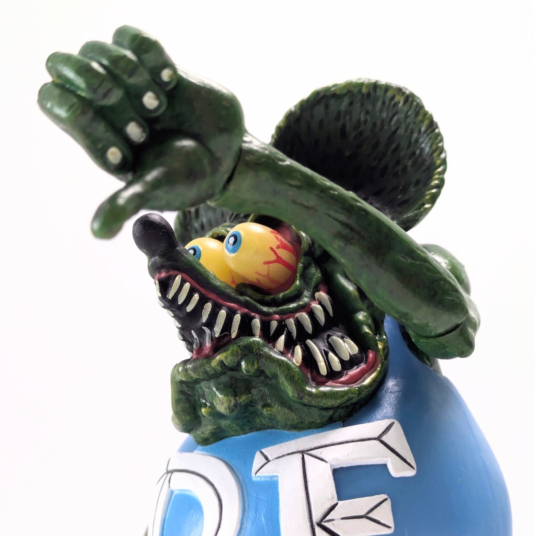 ⚡️SPECIAL LIMITED⚡️【 Rat Fink ラットフィンク 】 PVCアクションフィギュア / 可動フィギュア / BLUE 〚アメリカン雑貨 アメトイ〛