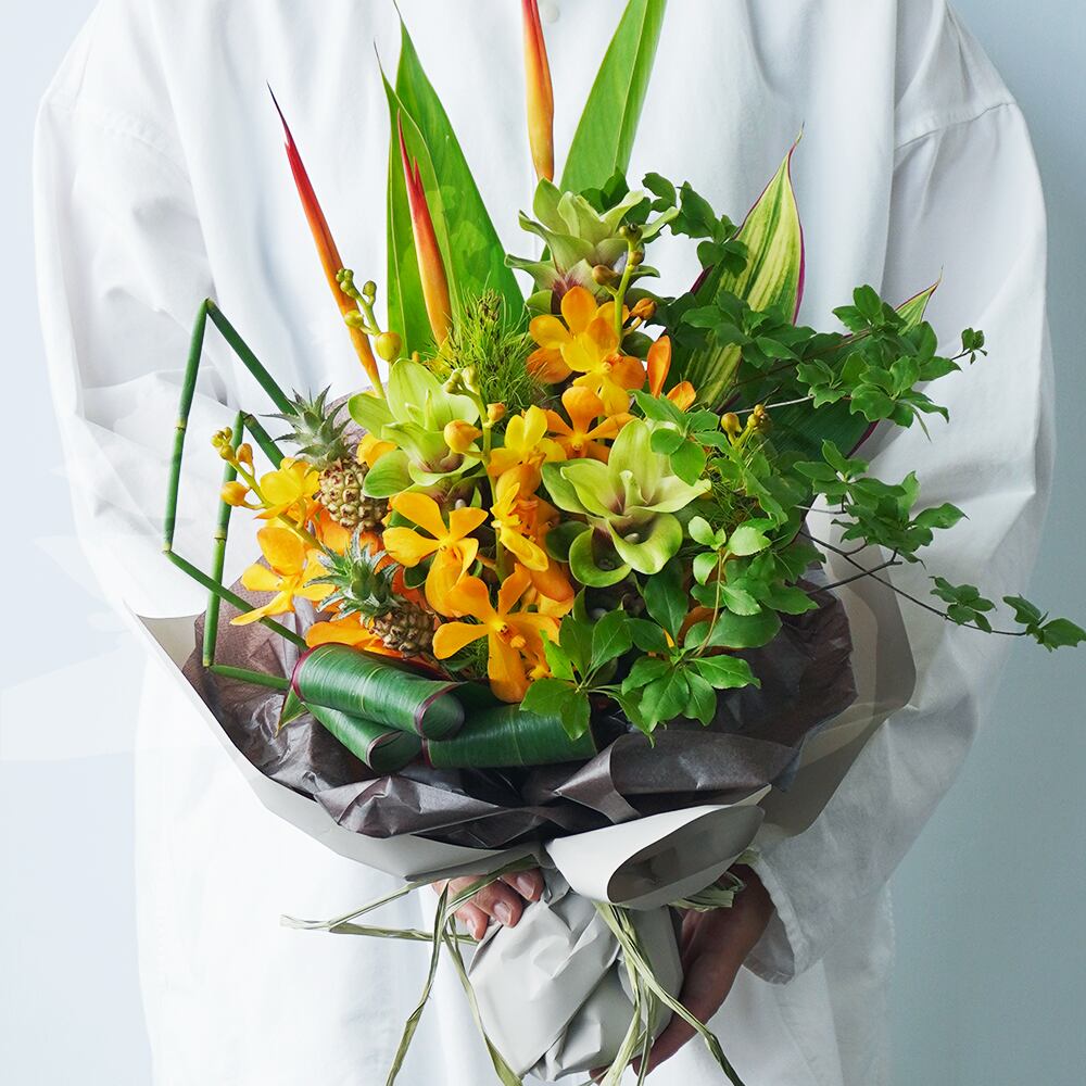 クルクマのブーケ Tropical トロピカル 送料込 よいはな Yoihana 最高品質のお花をお届けするネット通販