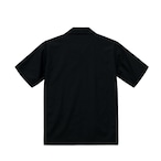 CORGI ROGO Open Collar Shirt -Black-　[T0014]