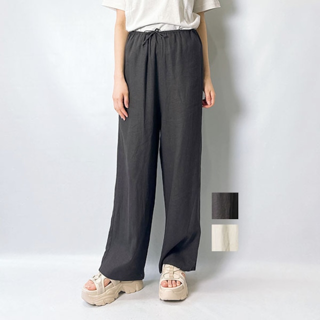 BLACK BY MOUSSY ブラックバイマウジー relax pants 070HS031-0551 2024春夏新作[送料無料]
