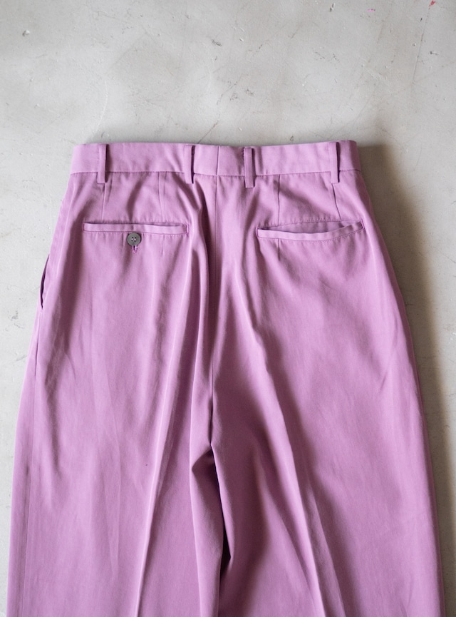 "OTTO" 1990s Polyester rayon slacks