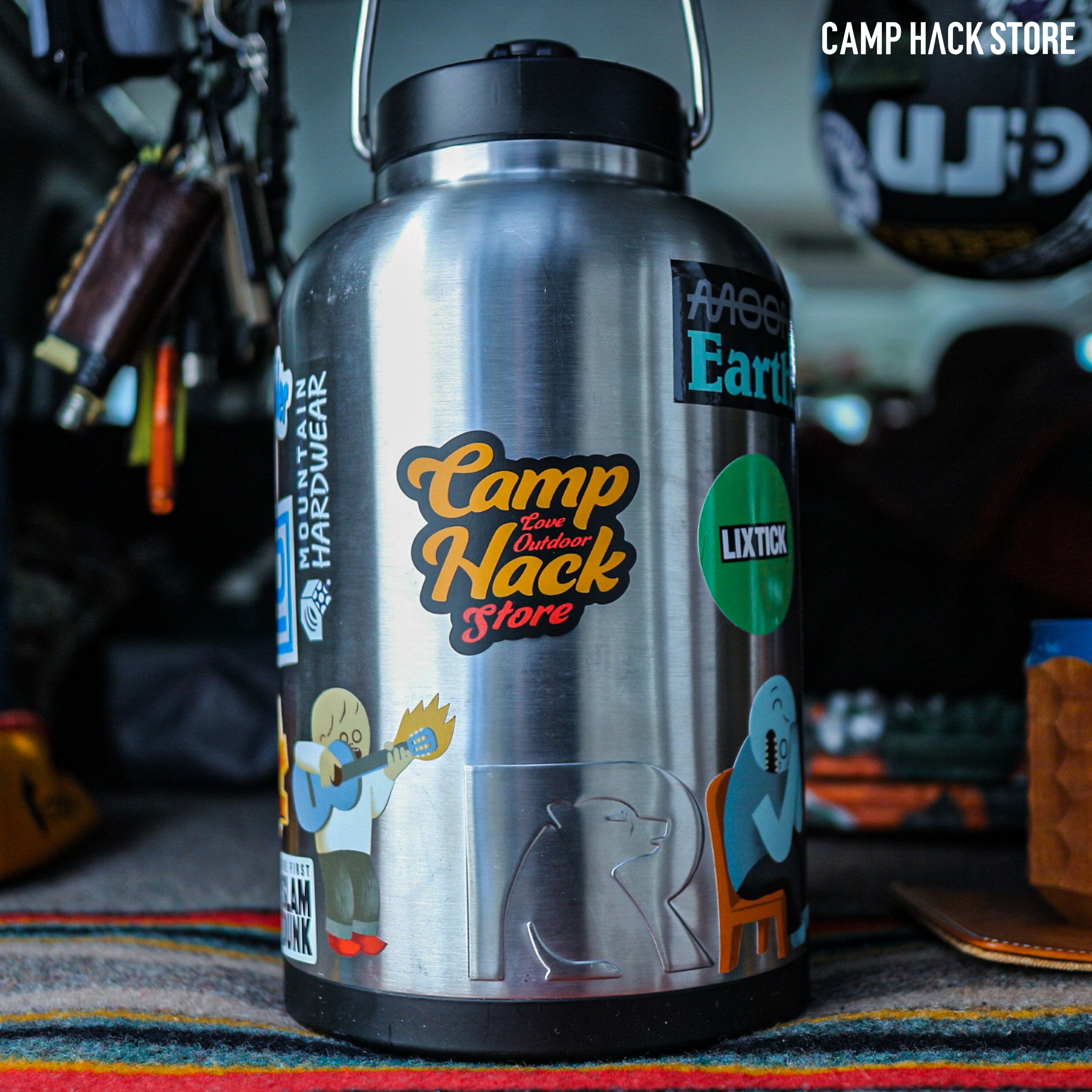 超絶レアな「オリジナルステッカー」 | CAMP HACK STORE