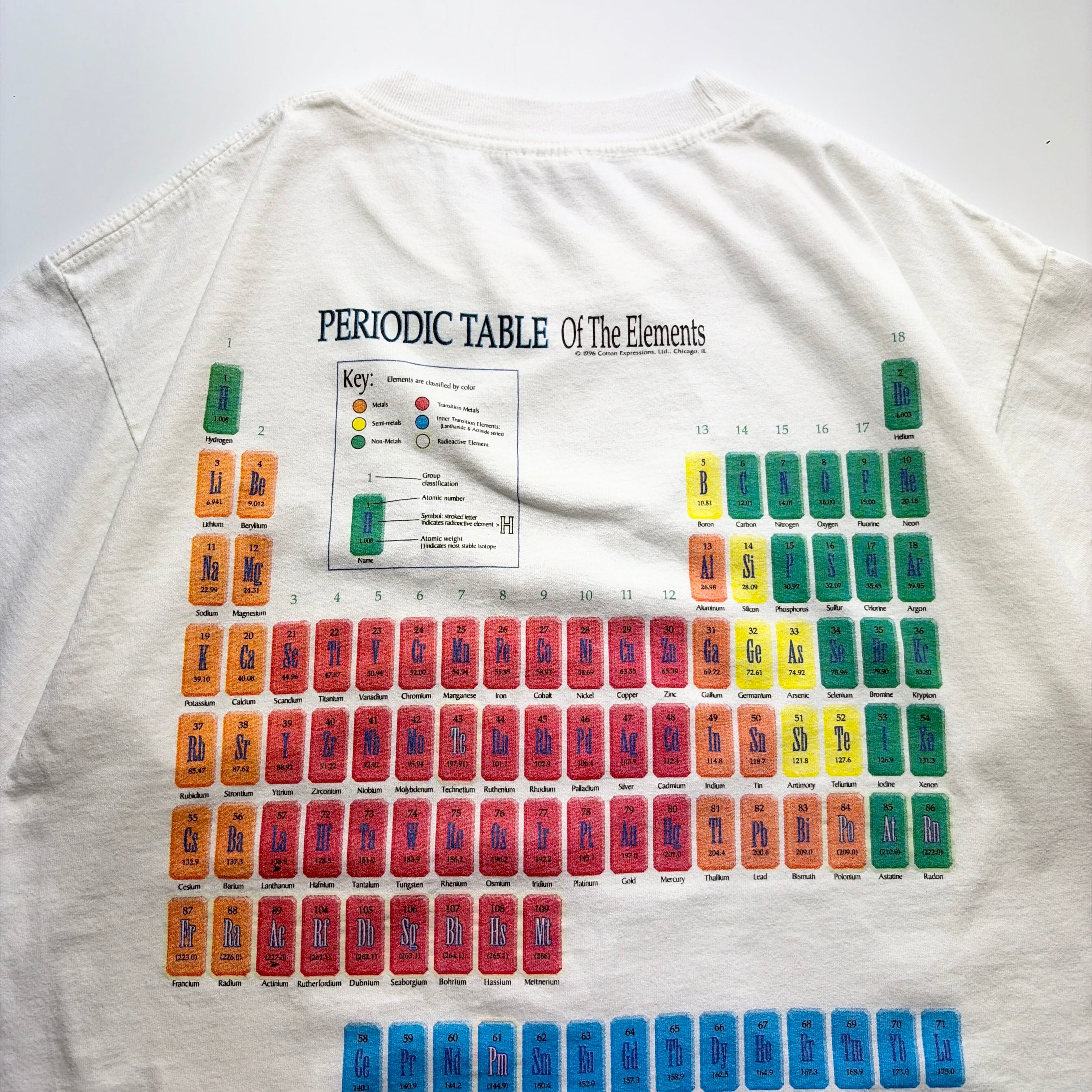 00s Periodic Table Science Tee