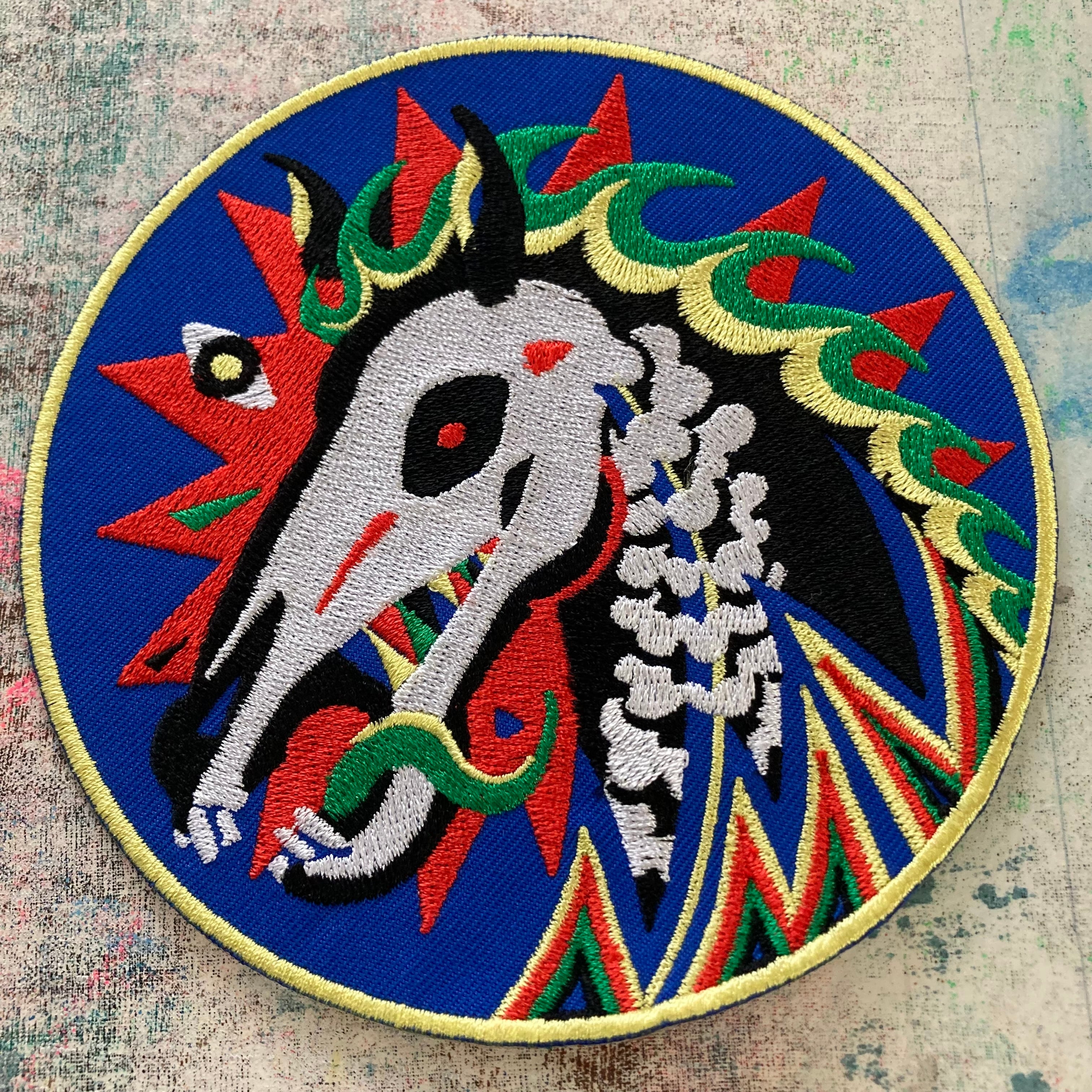 刺繍ワッペン22 | NO MAD NUMSKULL