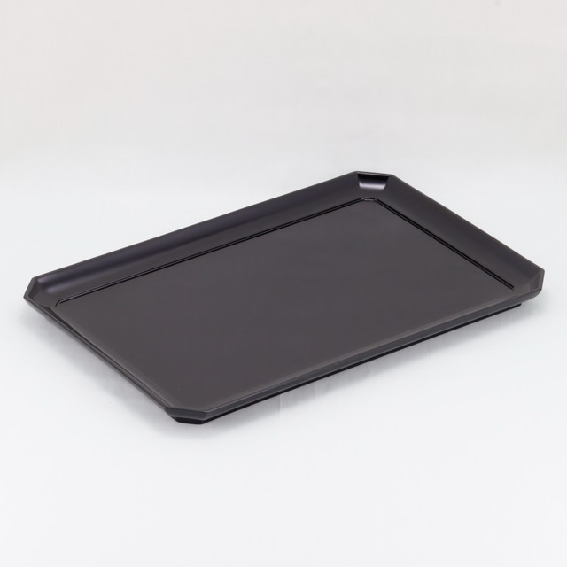 661  輪島塗／香盆／尺２寸２分／総黒塗