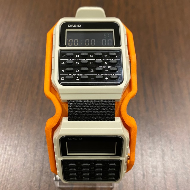 “ALIEN” twin custom CASIO CALCULATOR <white>