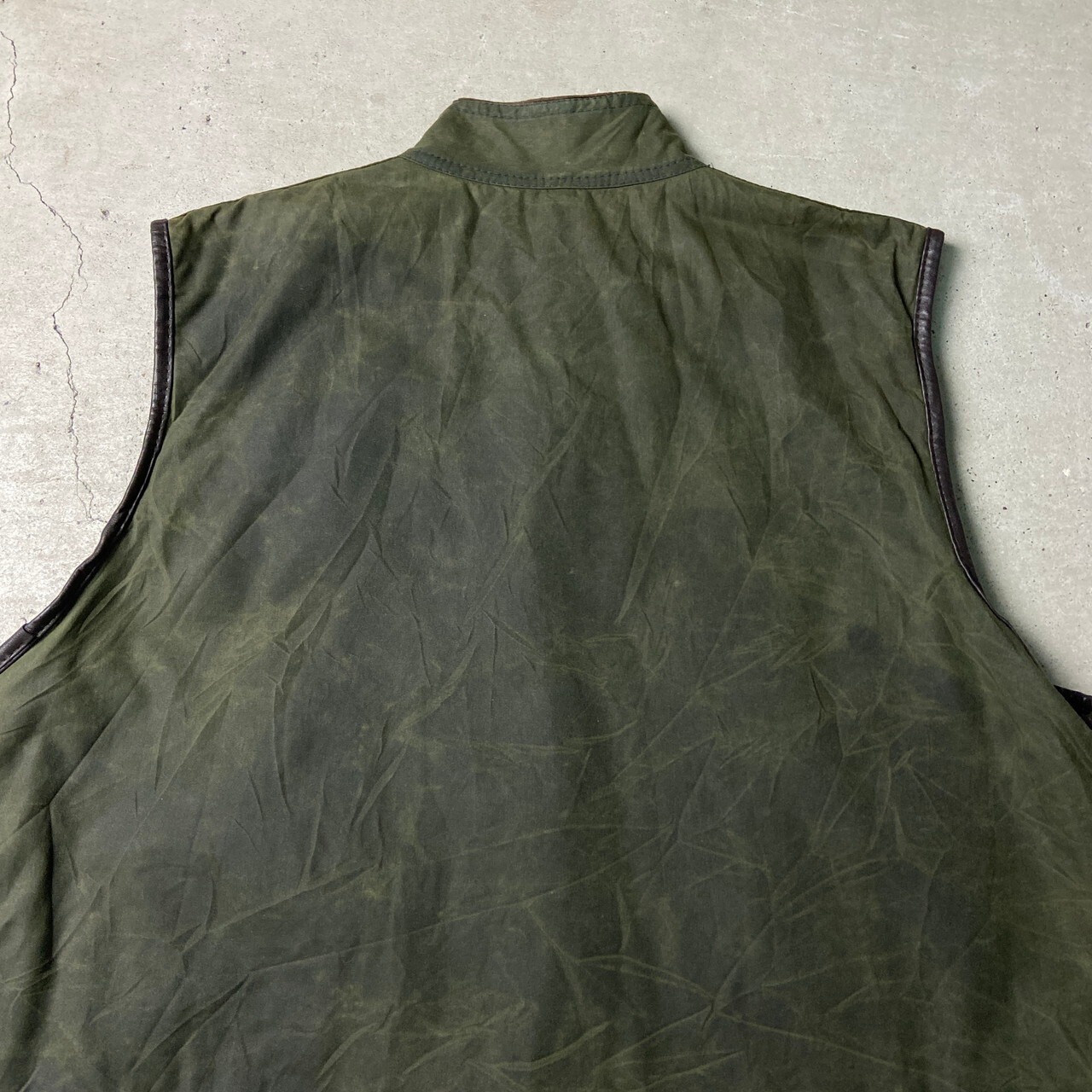 95年製 英国製 Barbour WESTMORLAND バブアー オイルドベスト メンズL 