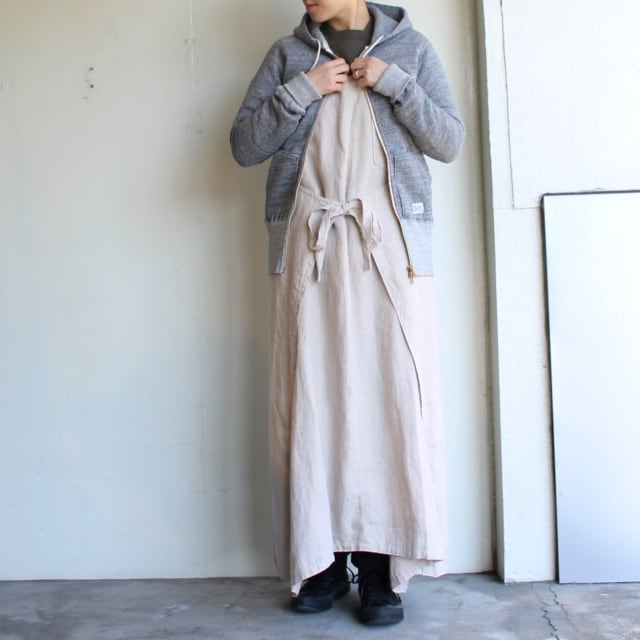 KINOTTO Ox Apron キノット リネンOXエプロンワンピース 251O-01 麻