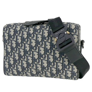 New DIOR ディオール ランゴ 22 ショルダーバッグ オブリーク 1ADPO249YKY H27E ジャガードキャンバス 新品