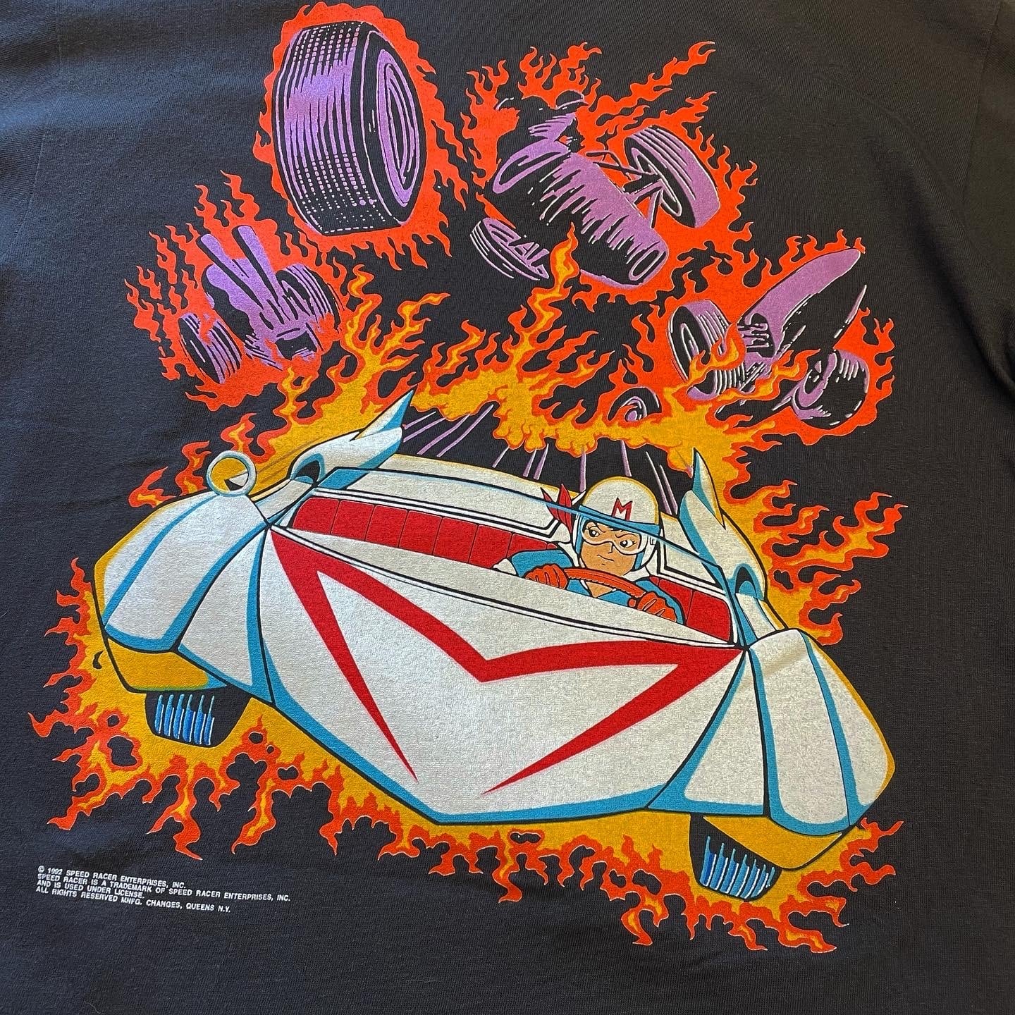 90s SPEED RACER マッハGoGoGo アニメTシャツ