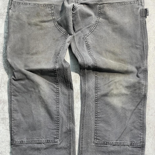 20s グレー ダブルニー Carhartt カーハート パンツ 34×34 詳細写真4