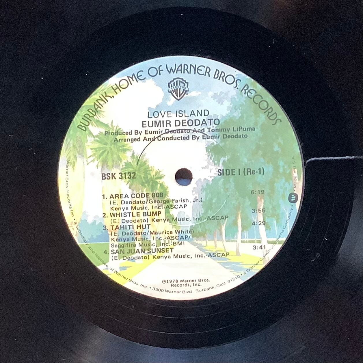 Eumir Deodato Love  見本盤 DEODATO / LOVE ISLAND | Plastic Soul Records