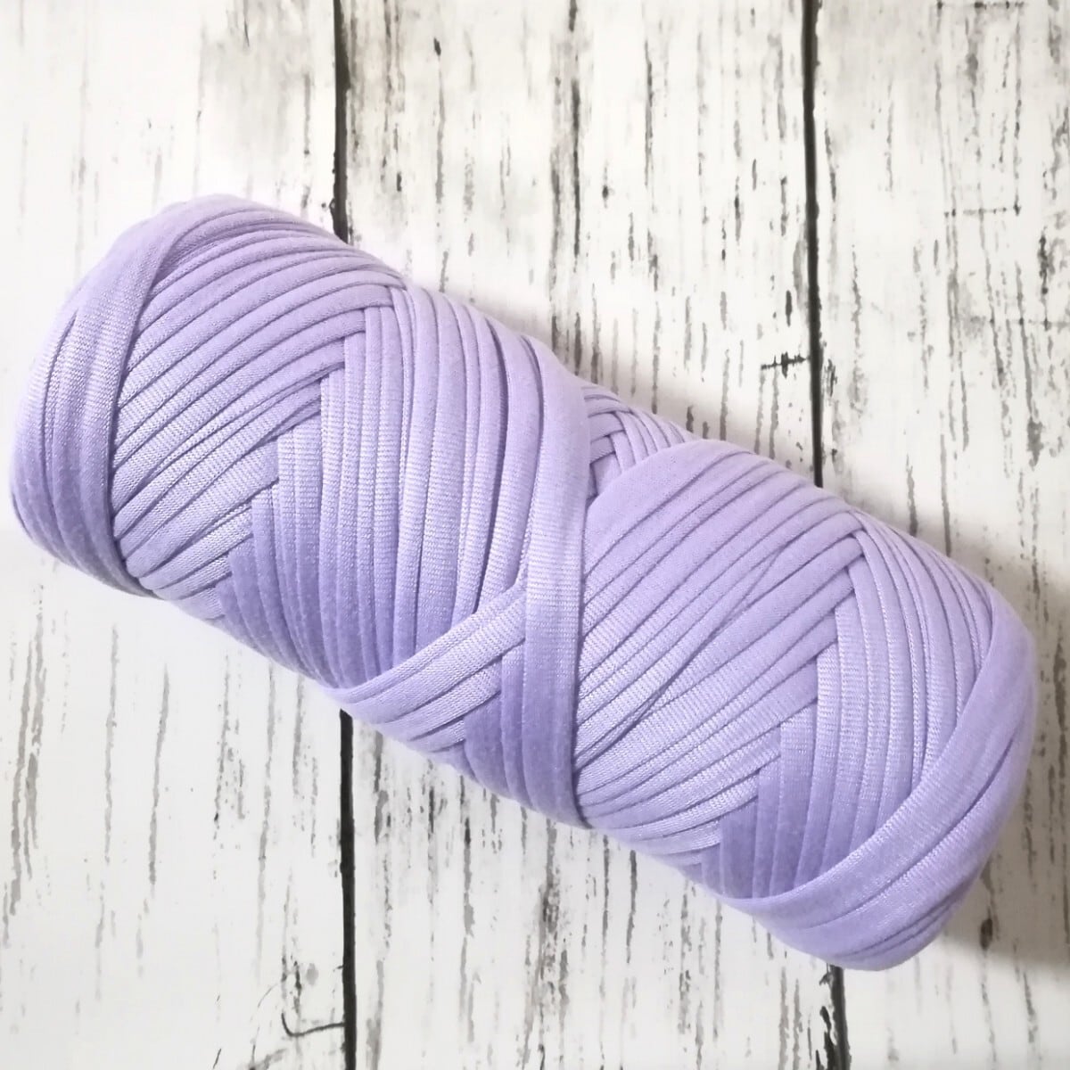 ライトパープル 薄紫色 1玉 200g・50m Tシャツヤーン | T-SHIRT YARN