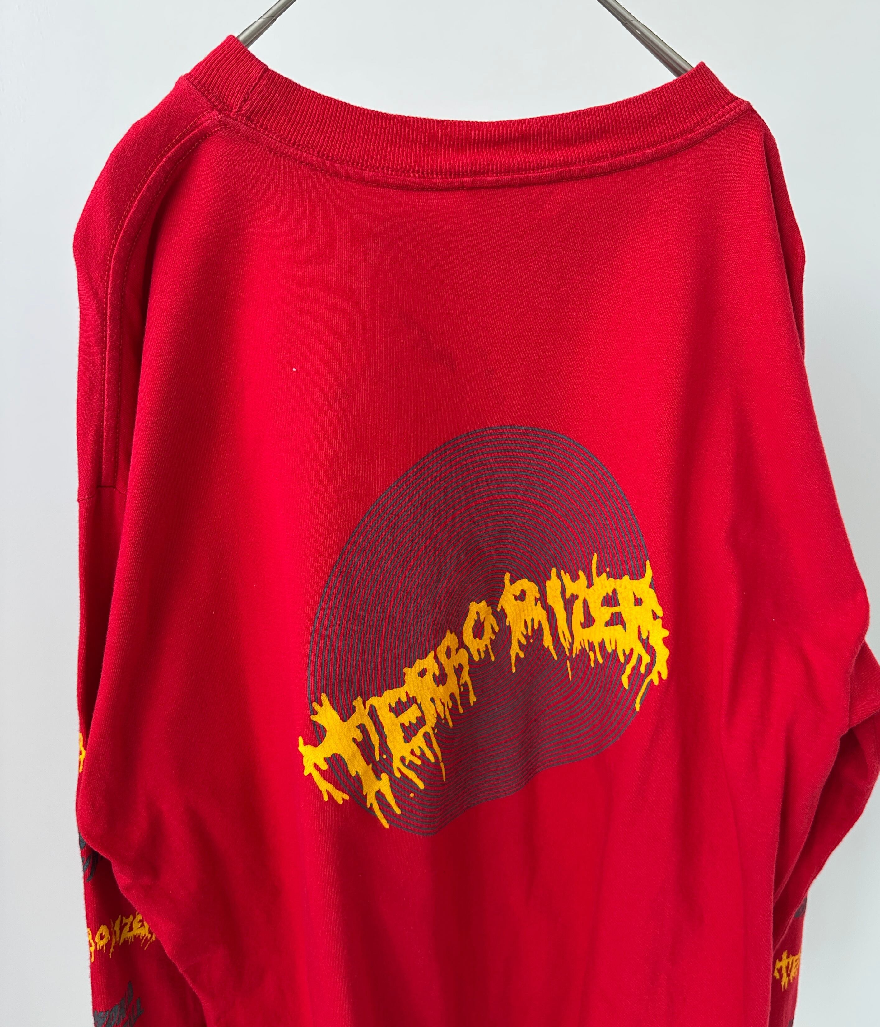 TERRORIZER- Vintage 90s L Long Sleeve Print T-Shirt | BEGGARS