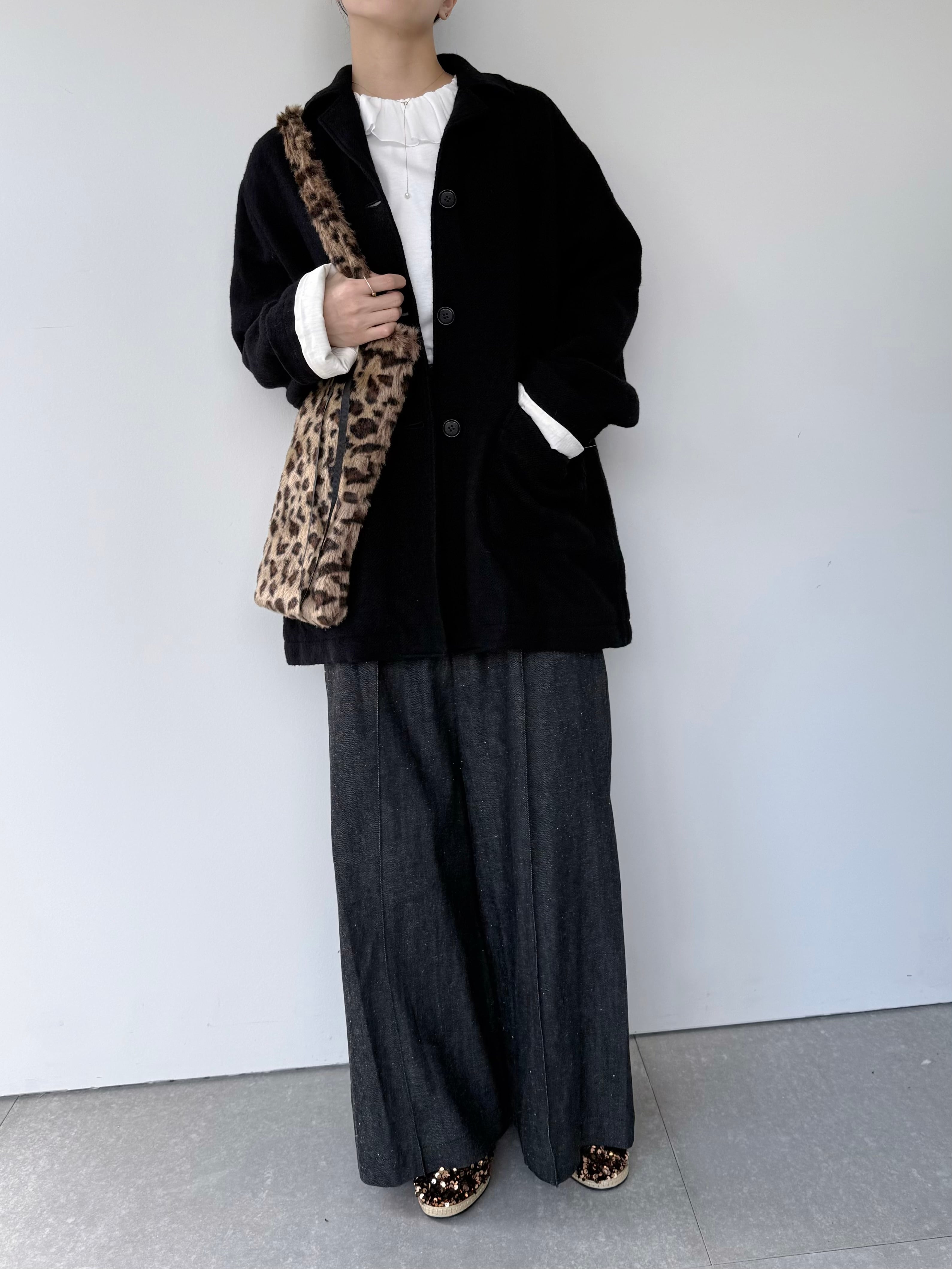 Bilitis dix-sept ans Leopard Fur Tote A Misc-1374 | KOKO