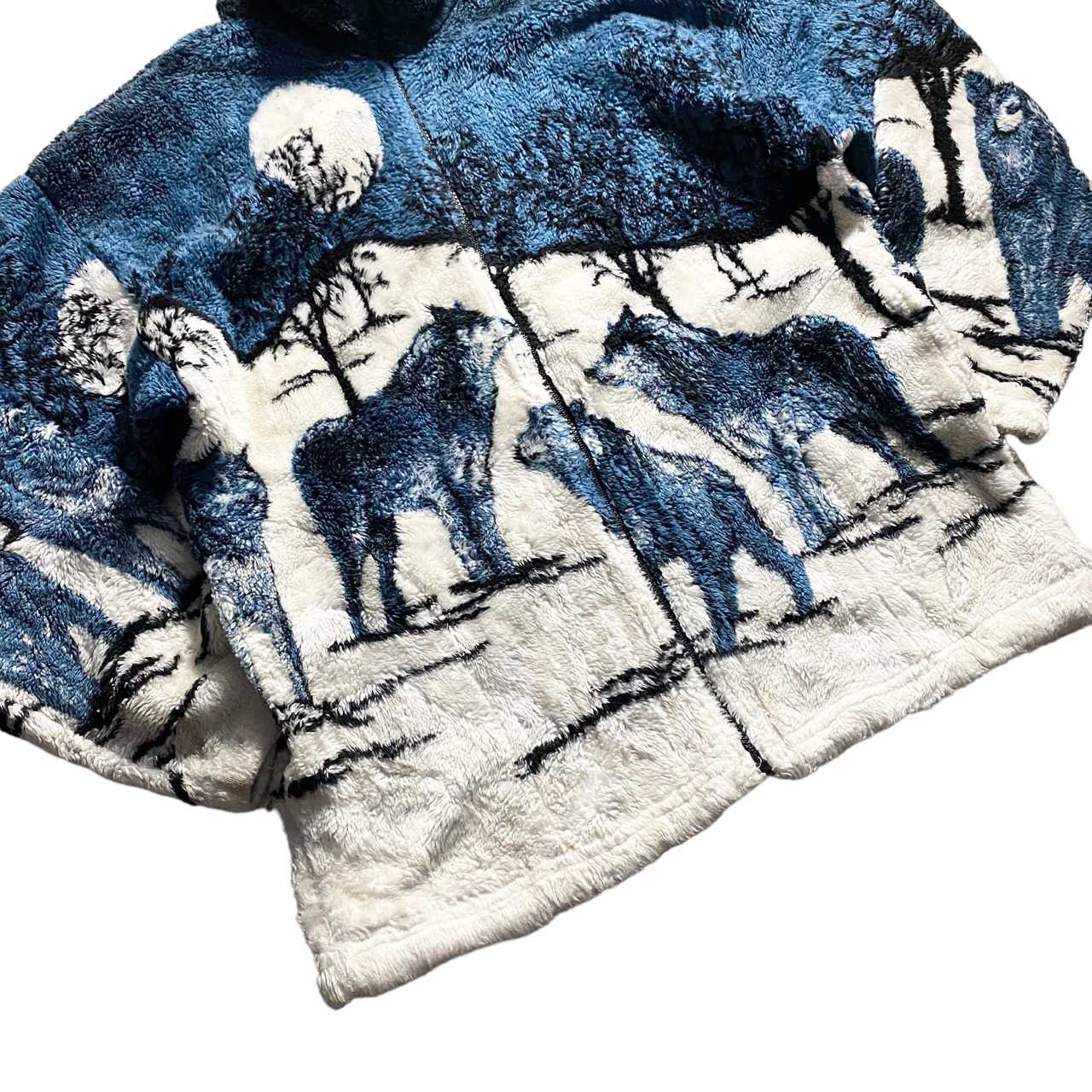 vintage MAZMANIA fleece jacket “wolf”