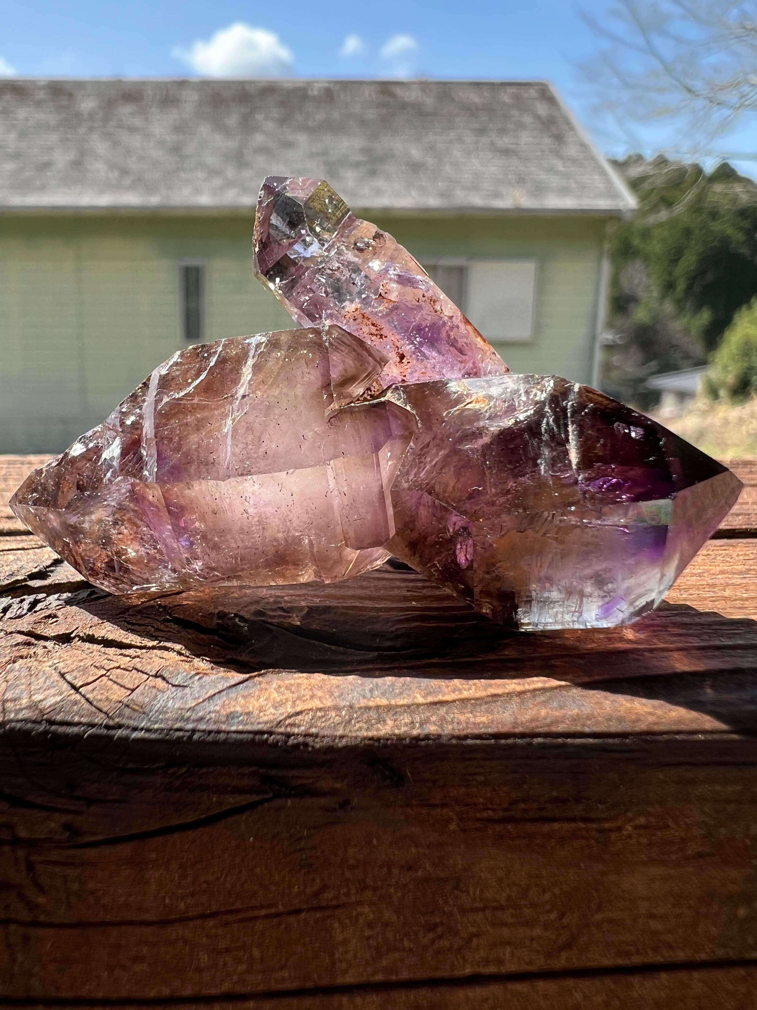 極上 水入り シャンガンアメジスト(ジンバブエ産) クリスタル 原石