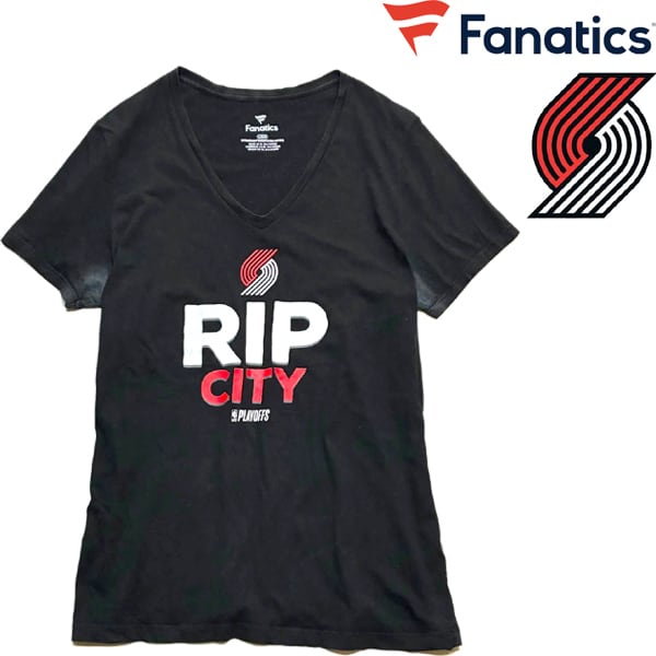 1点物◇USA素材ビンテージ墨黒シングルステッチ鬼フェードTシャツ古着
