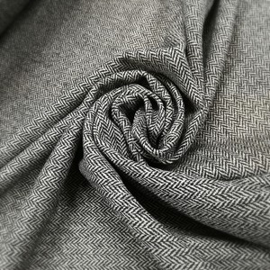 Wool Herringbone Tweed