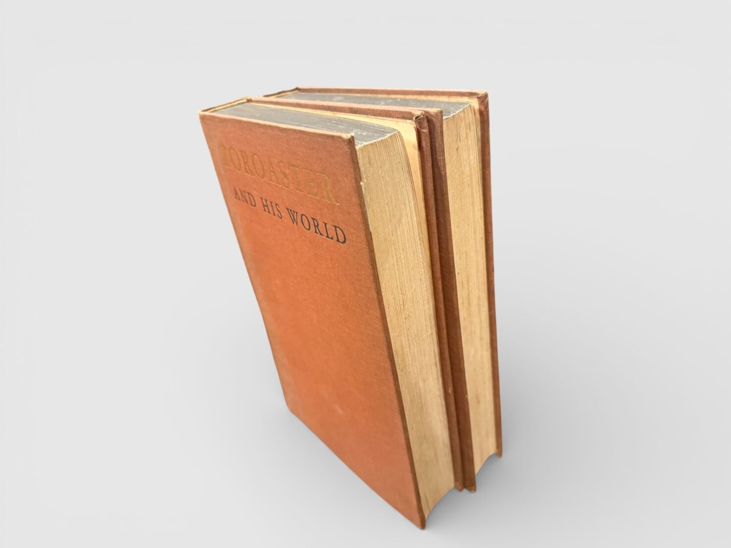 SR022】【FIRST EDITION】Zoroaster and His World, complete in 2