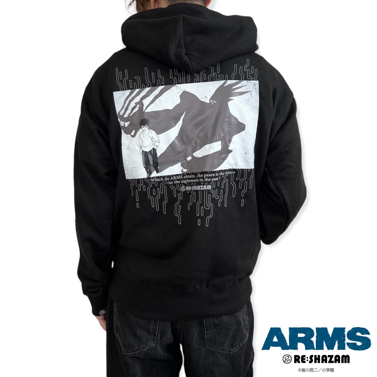 ザ・クロマニヨンズのパーカー※写真少し追加しました ARMS＞グラフィックパーカー | RE:SHAZAM®︎