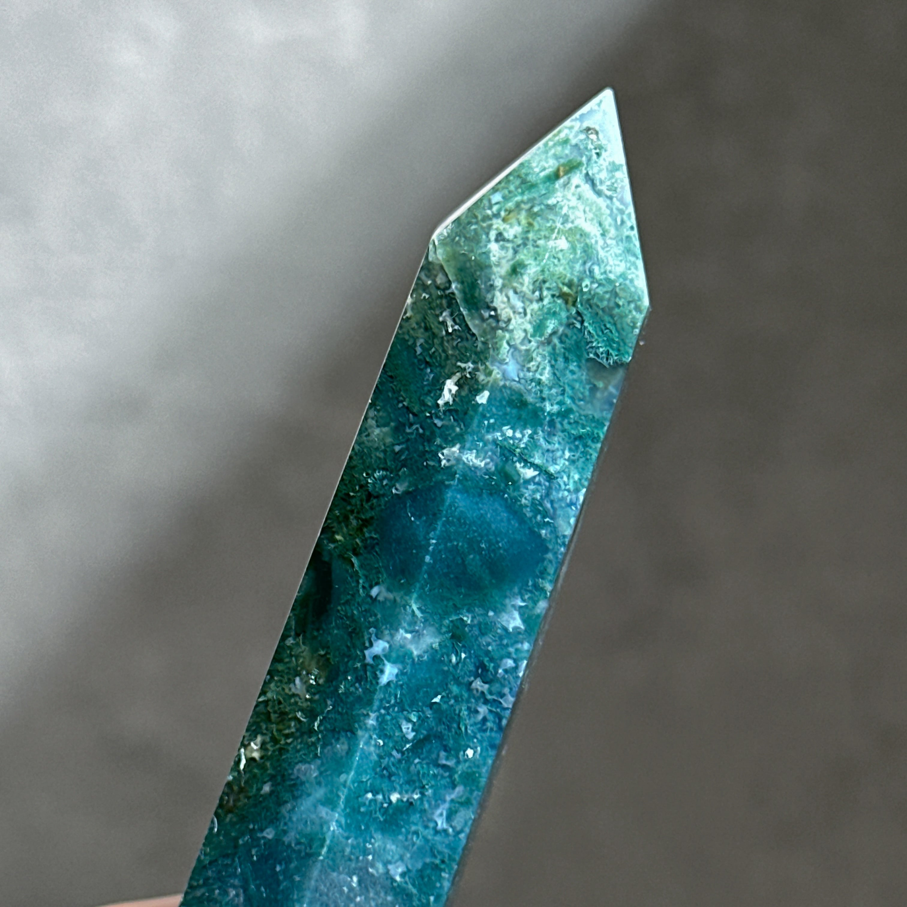 モスアゲート タワー51◇ Moss Agate ◇天然石・鉱物・パワーストーン