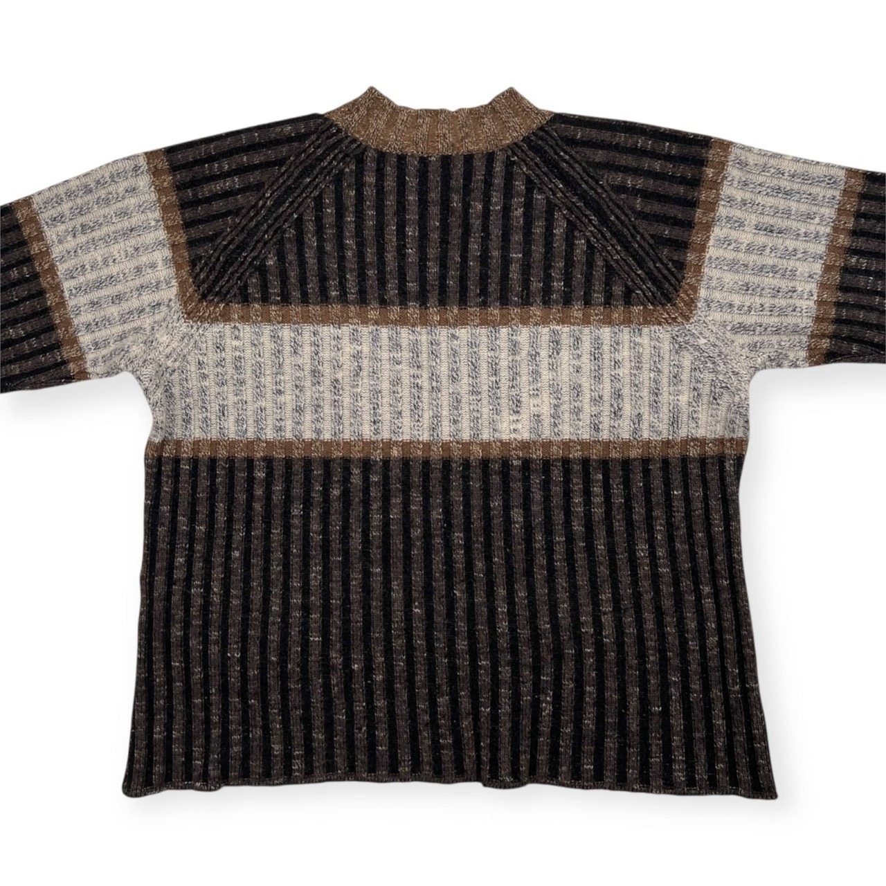 KENZO HOMME ケンゾー オム デザイン リブ ウールニットセーター サイズ F /ビンテージ/ライカ/日本製