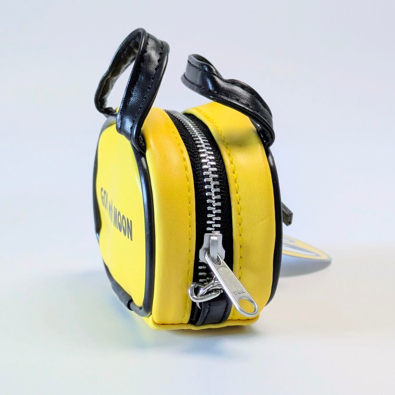 【 MOON / MOONEYES / ムーン アイズ 】 MOON Mini Bag Pouch Key Ring ムーン ミニ バッグ ポーチ キーリング / ホットロッド〚アメリカン雑貨 アメトイ〛