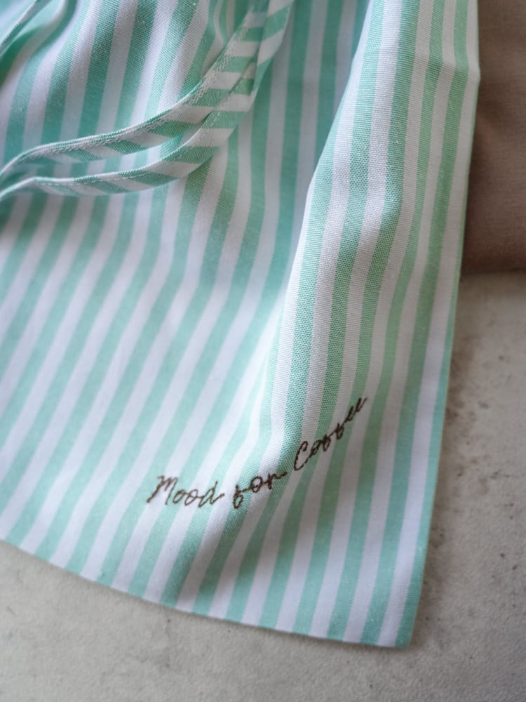 Cloth&Cross]COFFEE 刺繍T-sh with Drawstring Bag | fripons