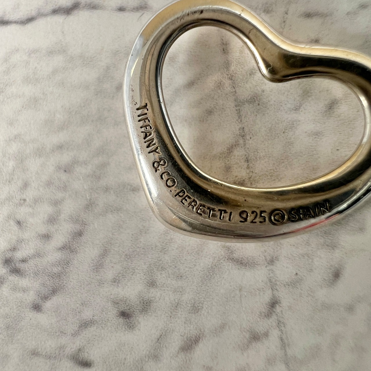 Tiffany&Co. ティファニー オープンハート トップ  アクセサリー シルバー A-11919