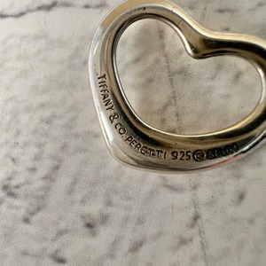 Tiffany&Co. ティファニー オープンハート トップ  アクセサリー シルバー A-11919