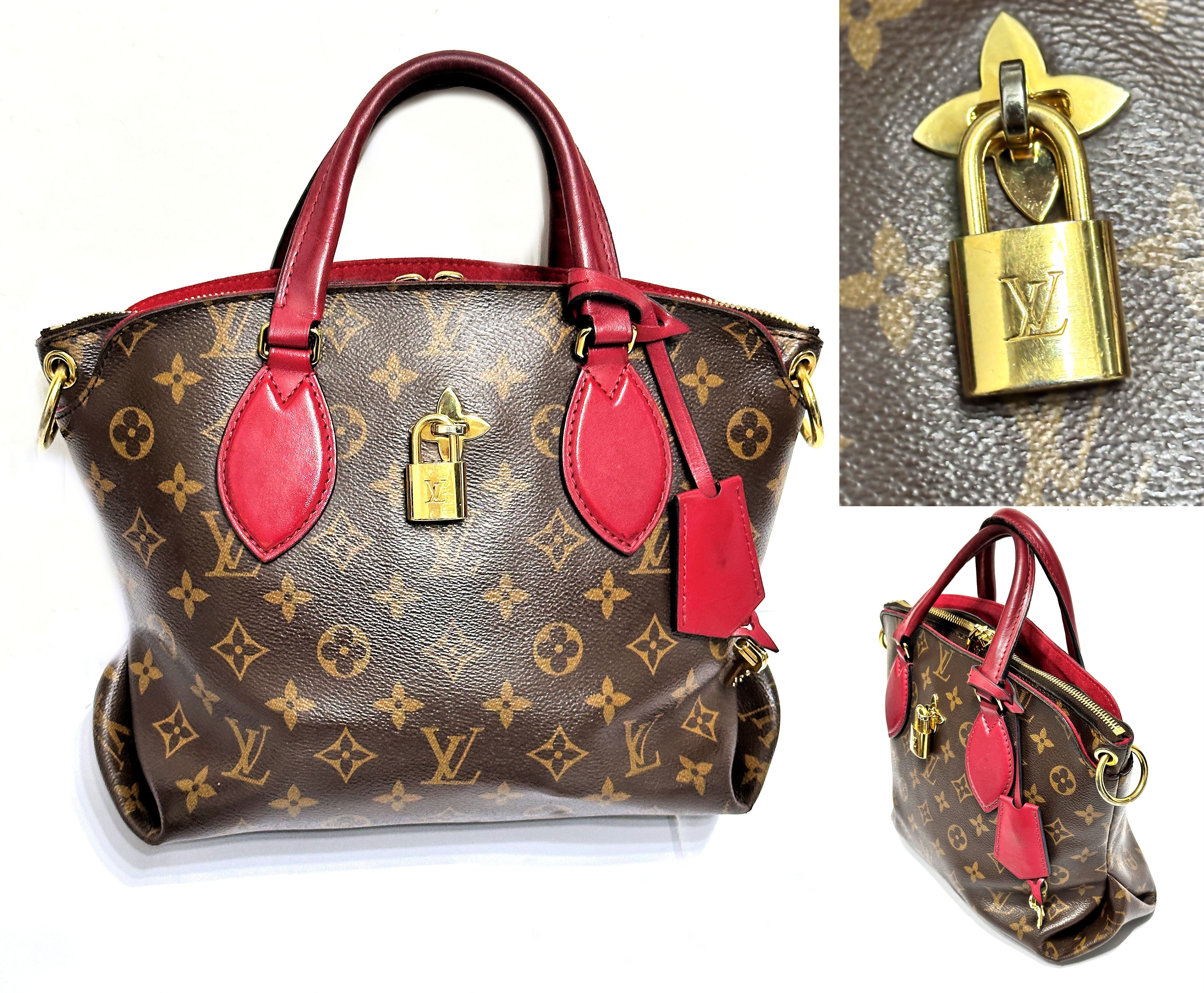 ルイヴィトンバック LOUIS VUITTON ルイヴィトン フラワー ジップド トート PM モノグラム