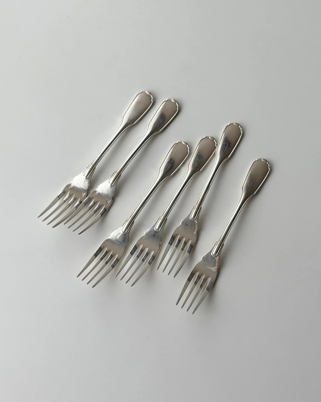 Christofle　クリストフル　/　“Versailles”　fork　フォーク　17.8cm　(在庫:11本)